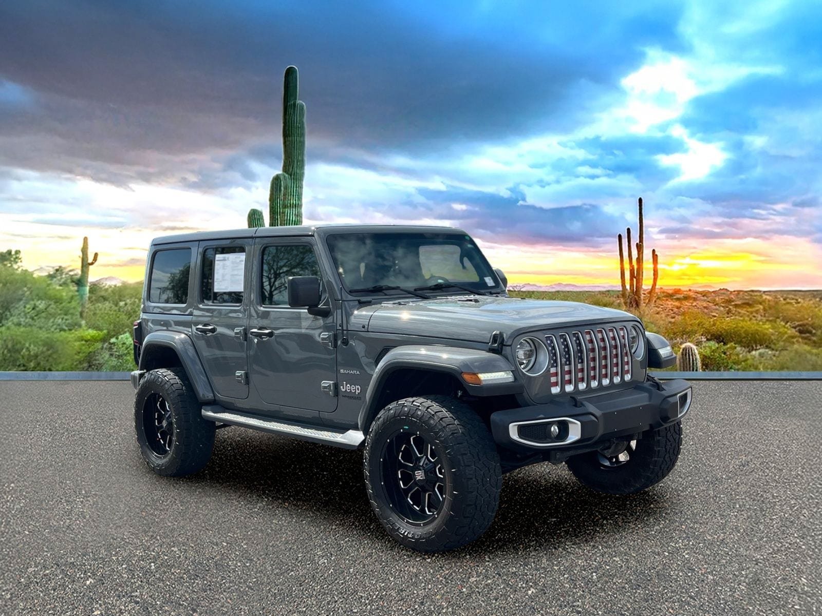 Used 2019 Jeep Wrangler Unlimited Sahara AWD/4WD image 7