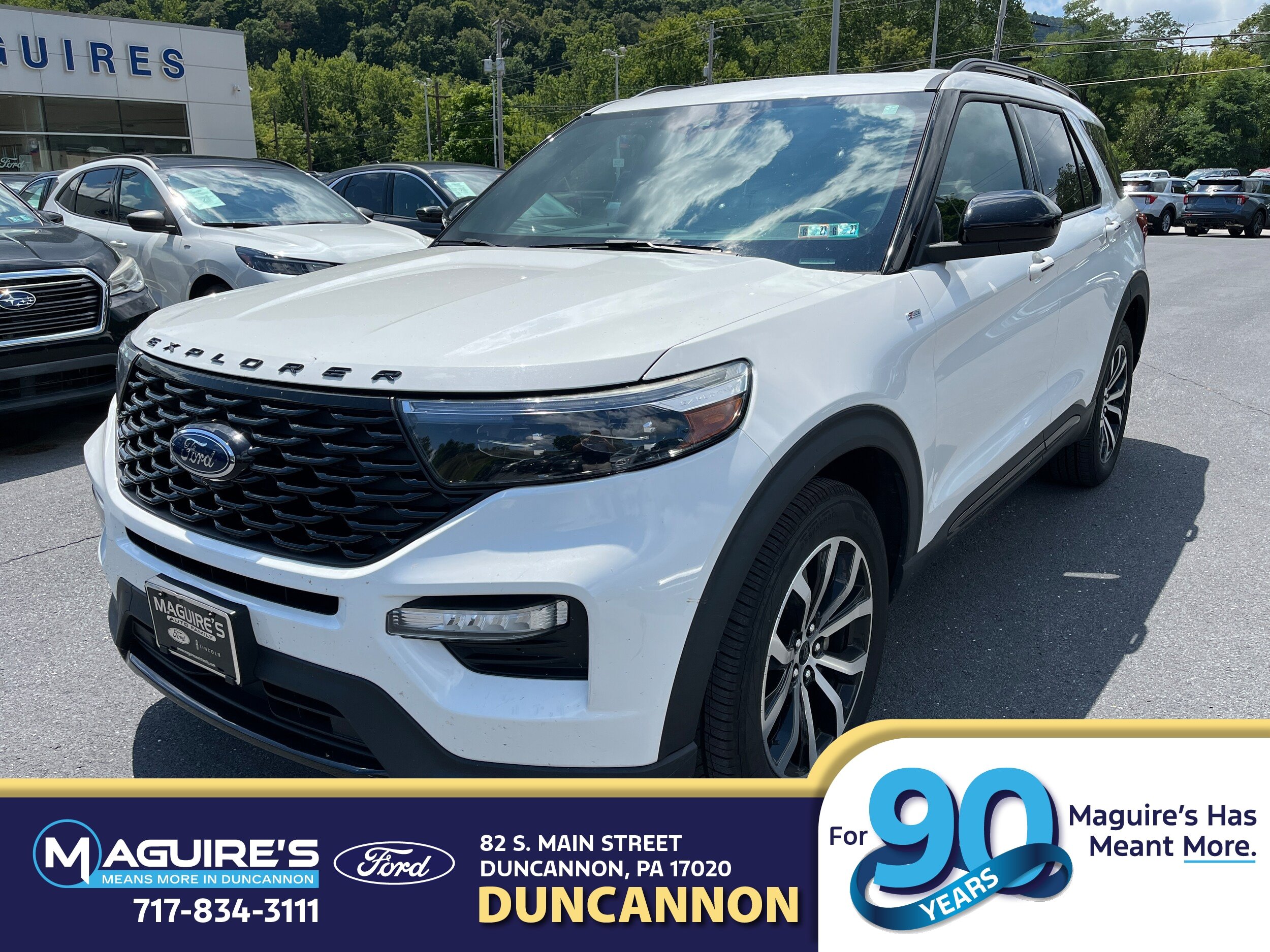 Certified 2022 Ford Explorer ST-Line w/ Class IV Trailer Tow Package AWD/4WD video 1