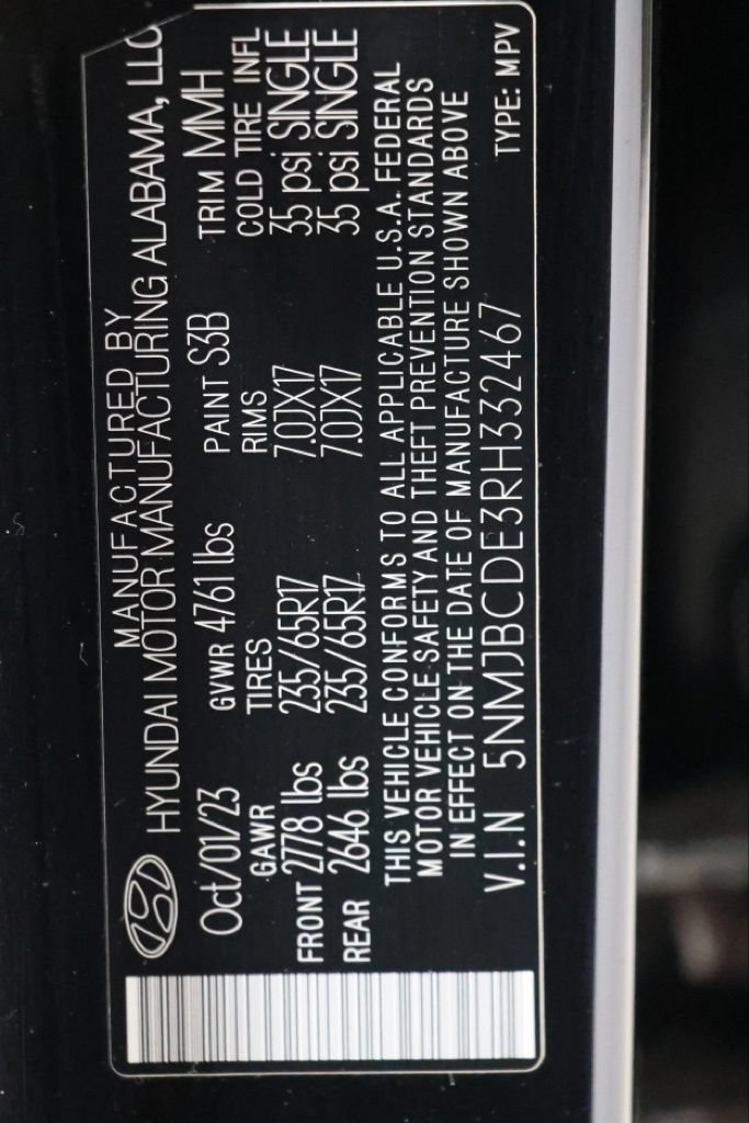 Used 2024 Hyundai Tucson SEL AWD/4WD image 35