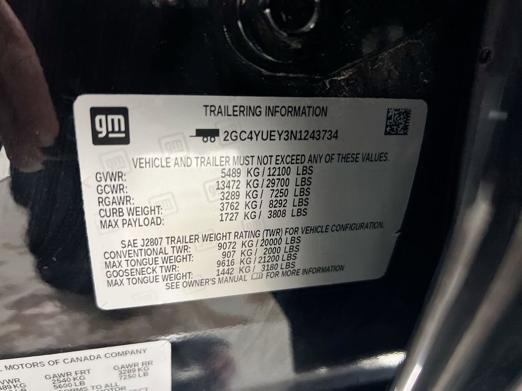 Used 2022 Chevrolet Silverado 3500 LTZ w/ Gooseneck/5TH Wheel Package image 27