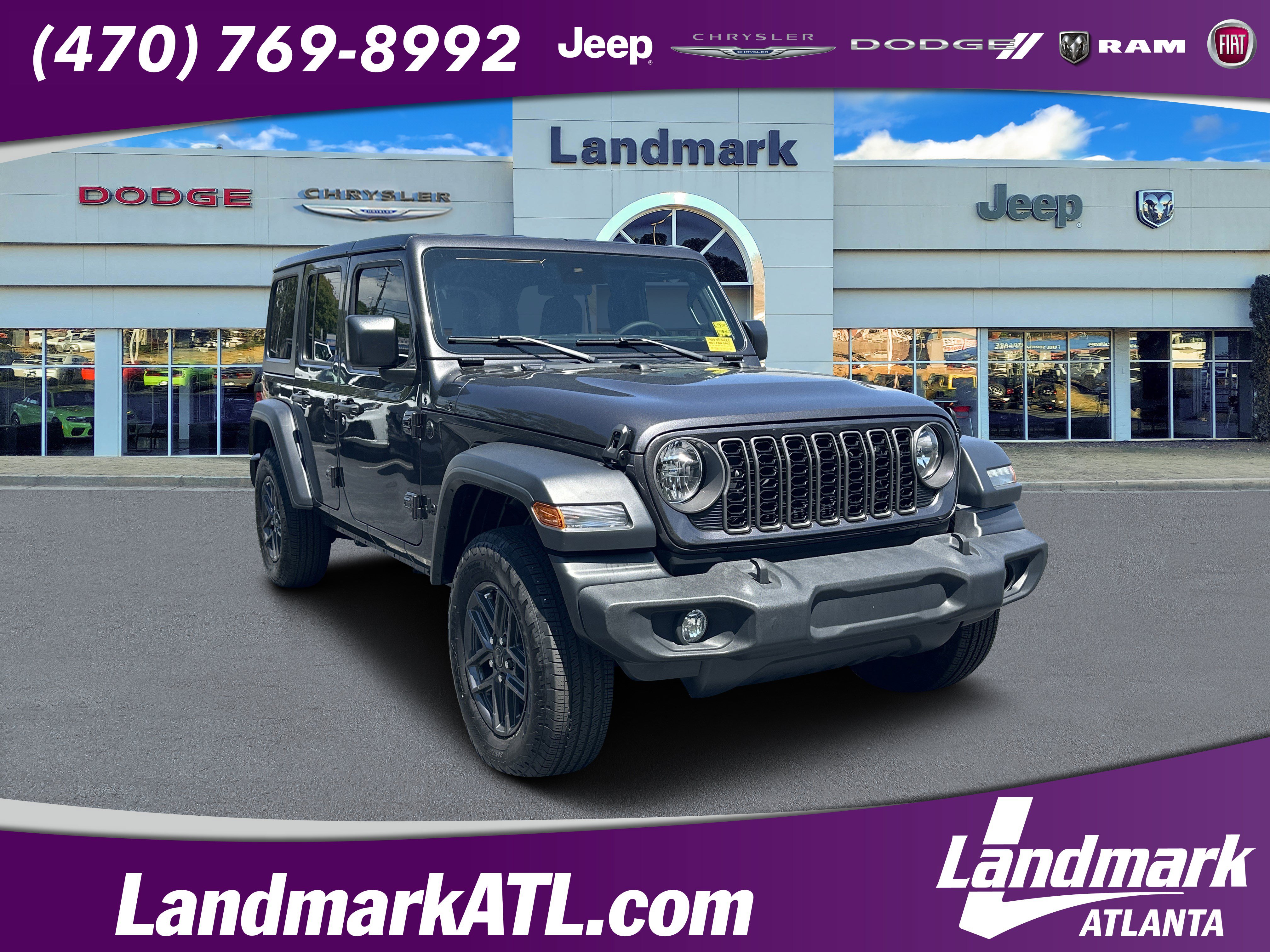 Used 2024 Jeep Wrangler Unlimited Sport