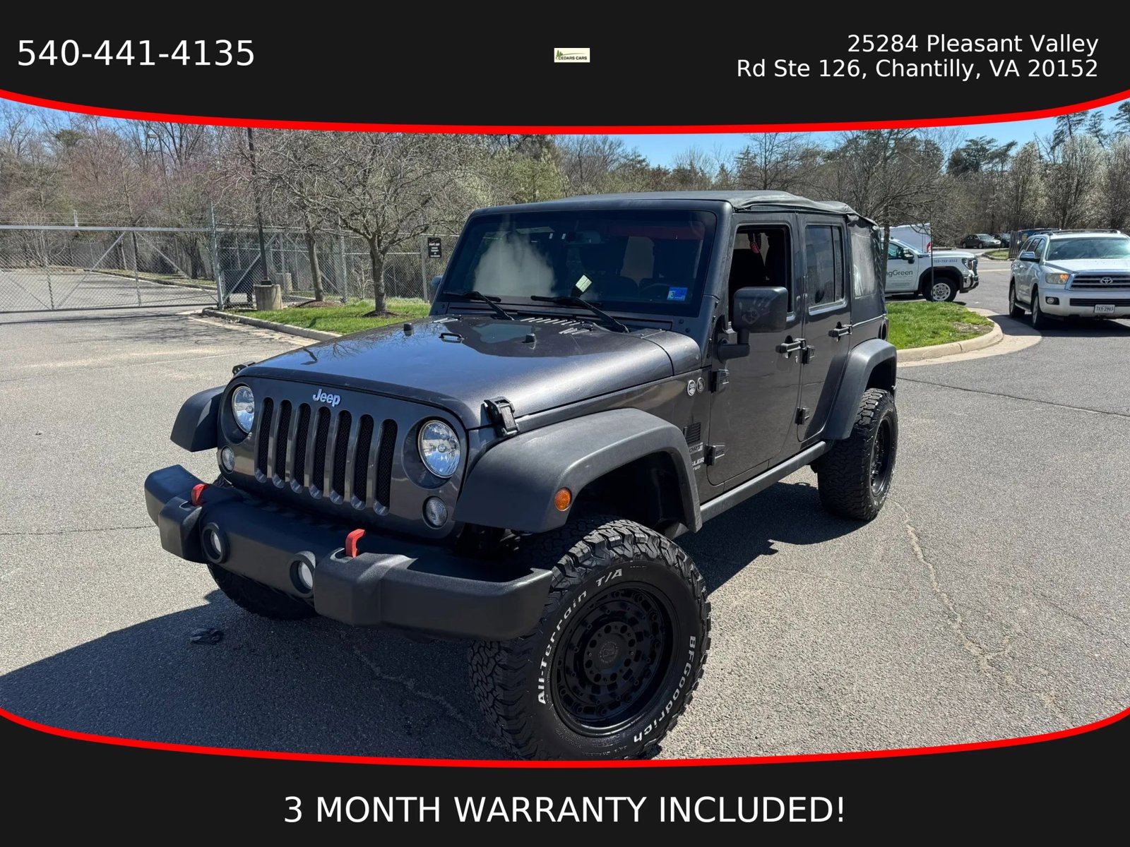 Used 2017 Jeep Wrangler Unlimited Sport w/ Quick Order Package 24S image 3