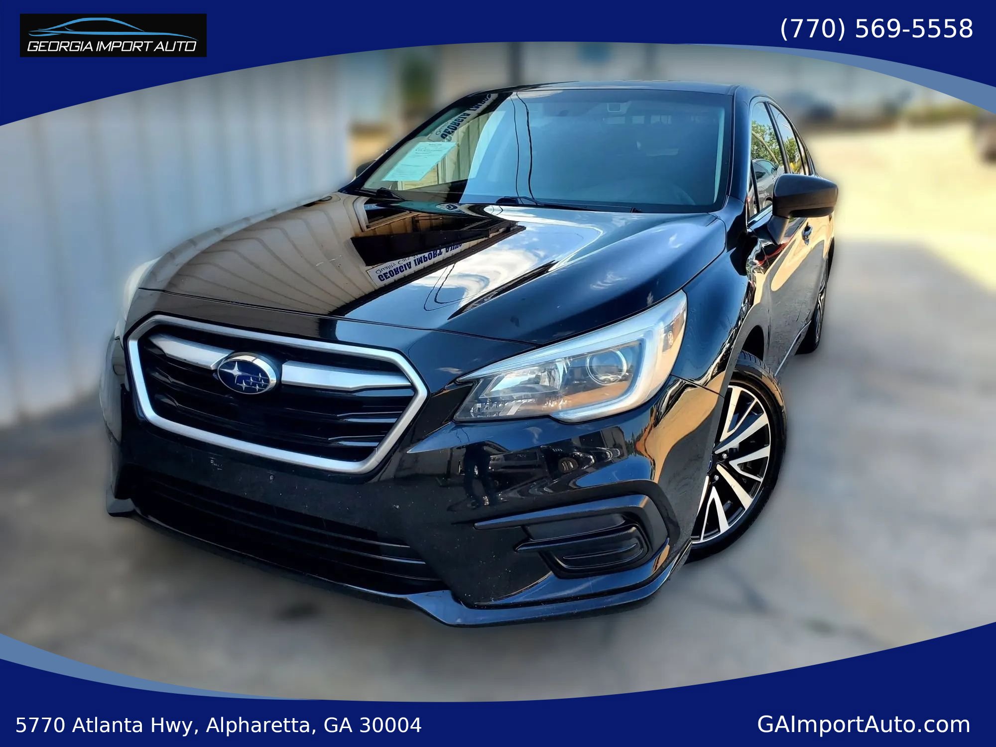 Used 2019 Subaru Legacy 2.5i w/ Alloy Wheel Package AWD/4WD image 1