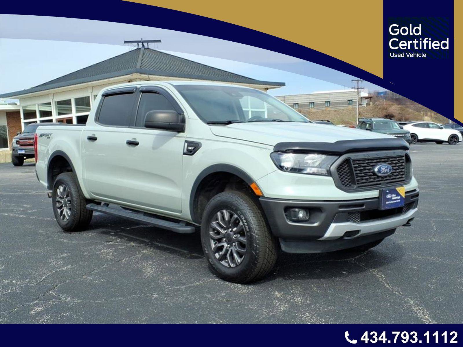 Certified 2021 Ford Ranger XLT w/ Equipment Group 301A Mid image 1
