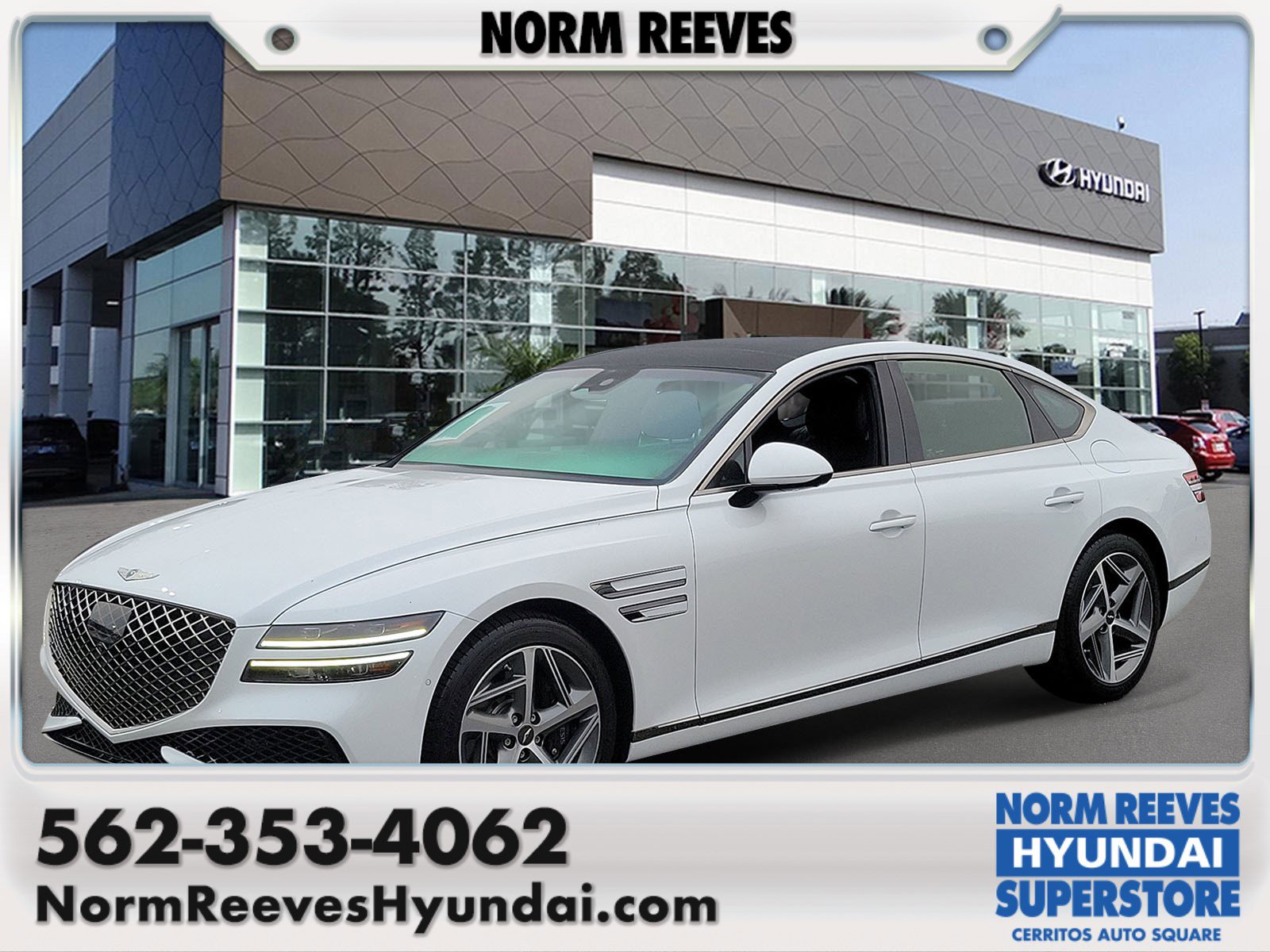 Used 2023 Genesis G80 2.5T w/ Sport Prestige Package RWD image 1