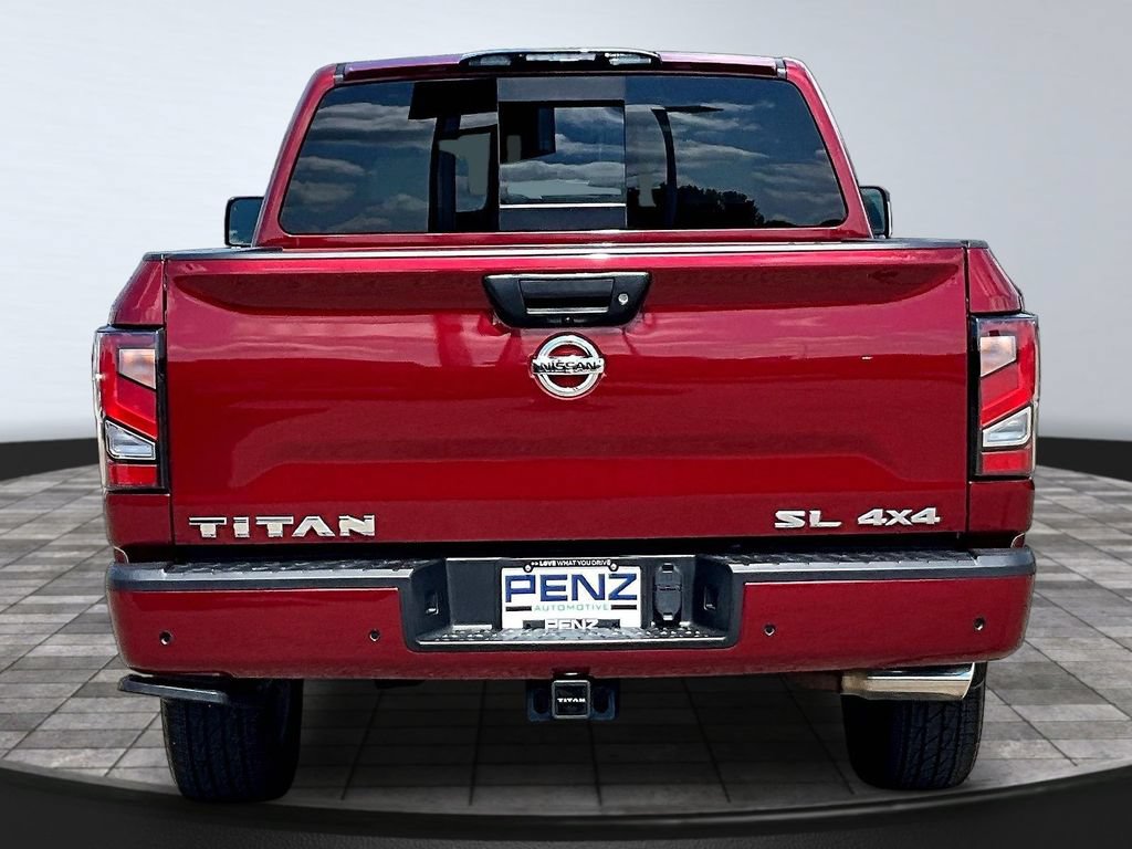 Used 2021 Nissan Titan SL w/ Moonroof Package AWD/4WD image 6