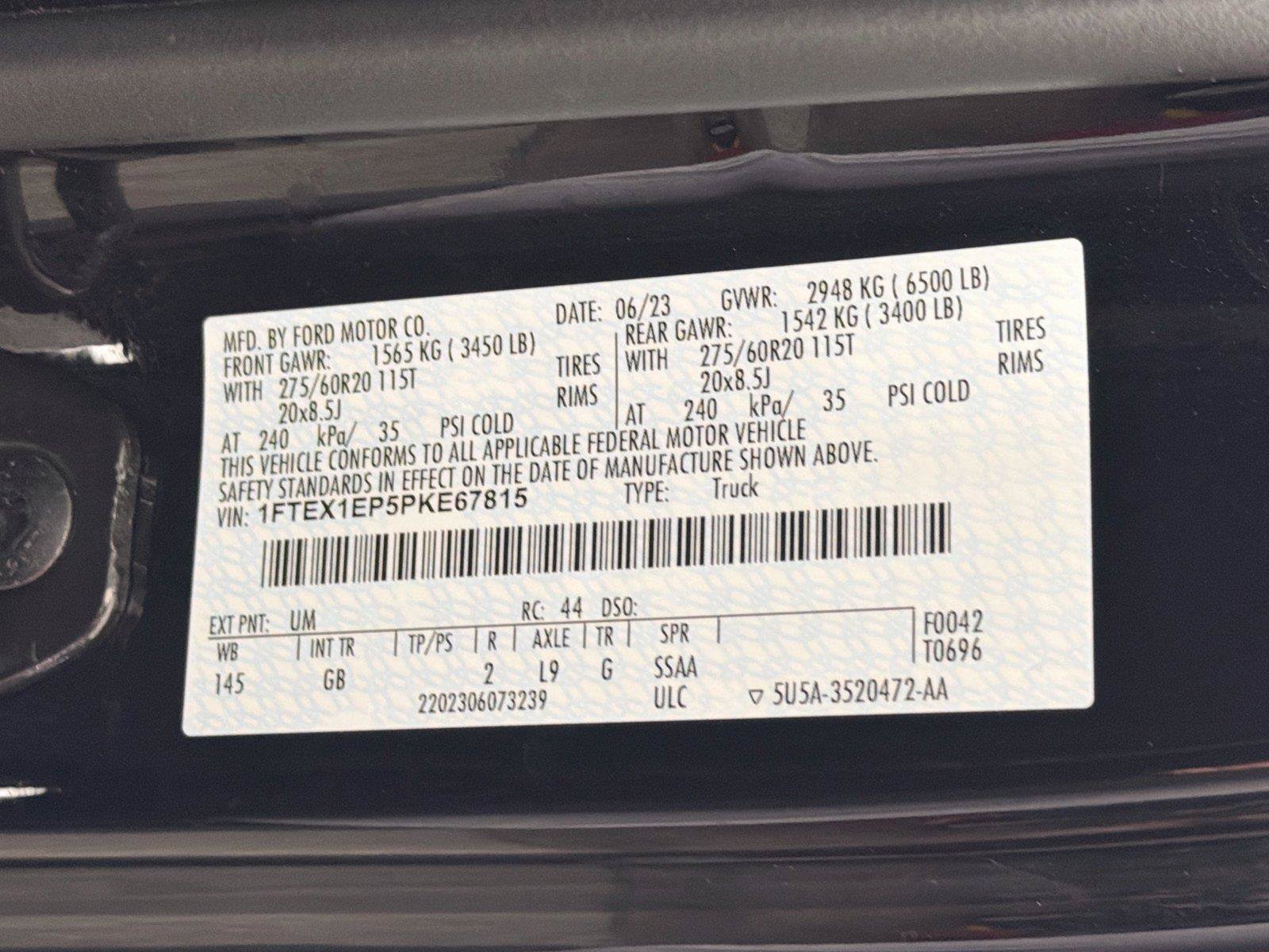 Used 2023 Ford F150 XL w/ STX Appearance Package AWD/4WD image 40