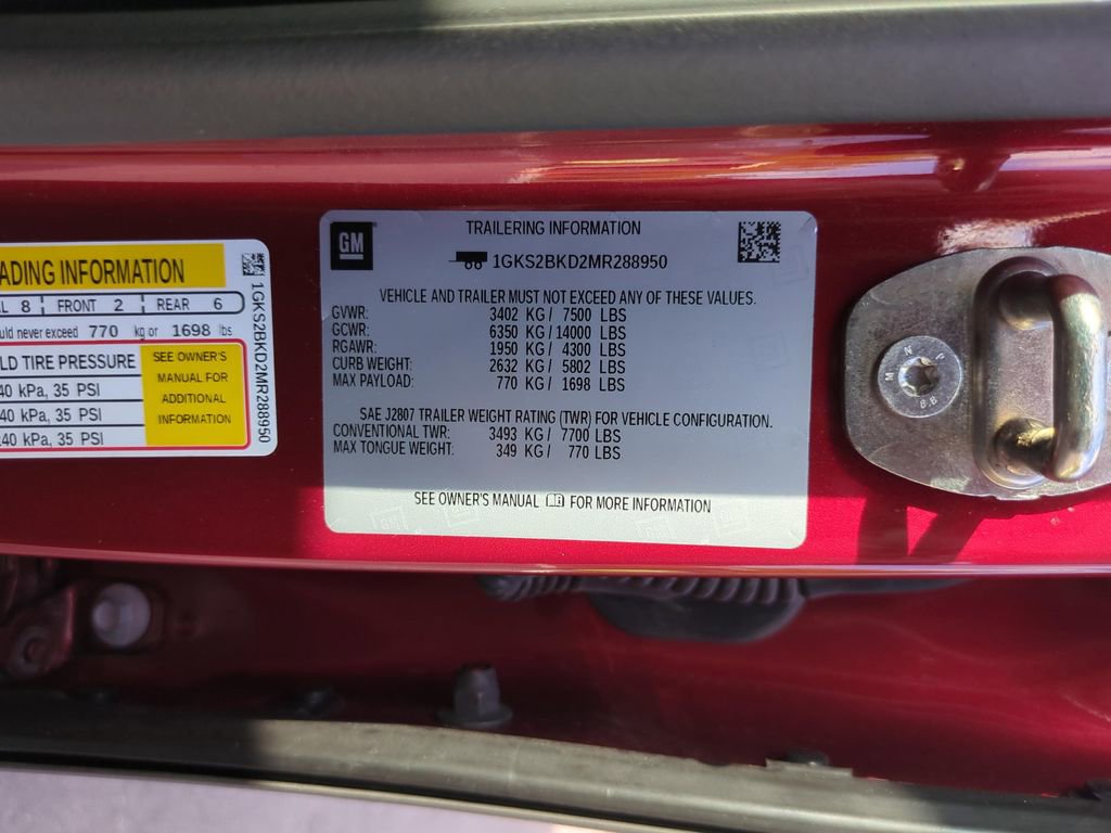 Used 2021 GMC Yukon SLT AWD/4WD image 27