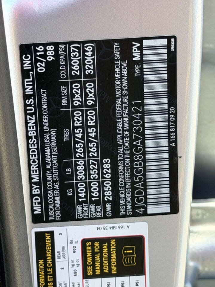 Used 2016 Mercedes-Benz GLE 400 4MATIC image 20