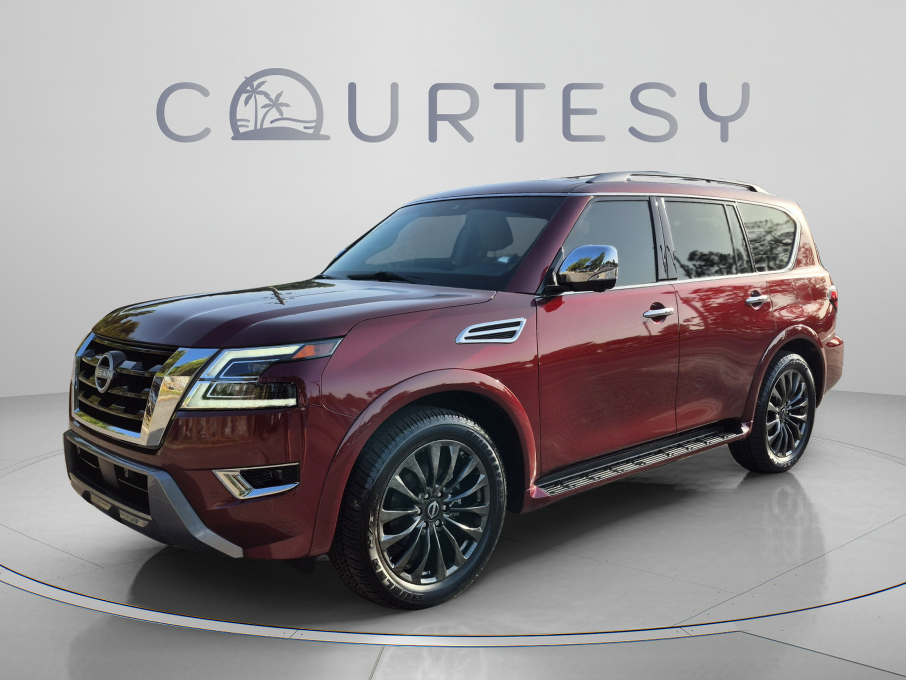 Certified 2024 Nissan Armada Platinum w/ Captain's Chairs Package
