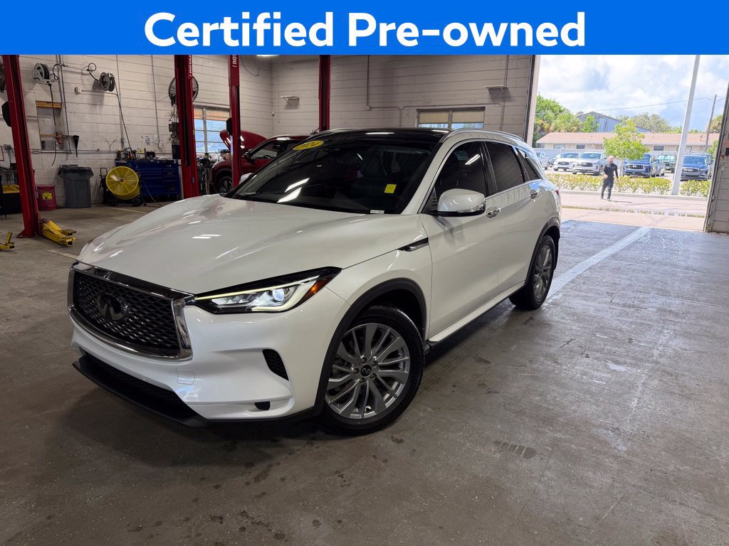 Certified 2024 INFINITI QX50 Luxe FWD image 1