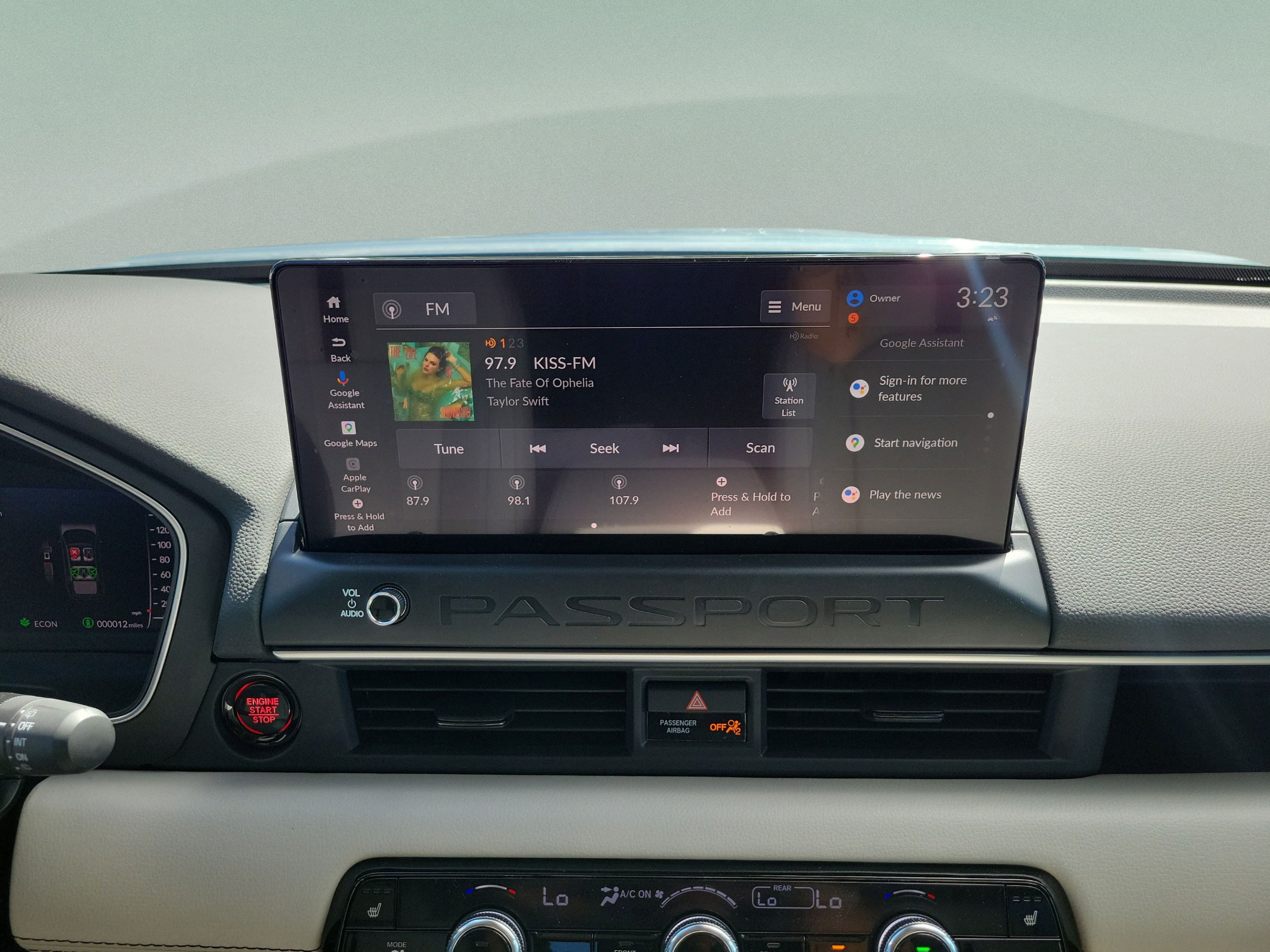 New 2026 Honda Passport RTL image 13