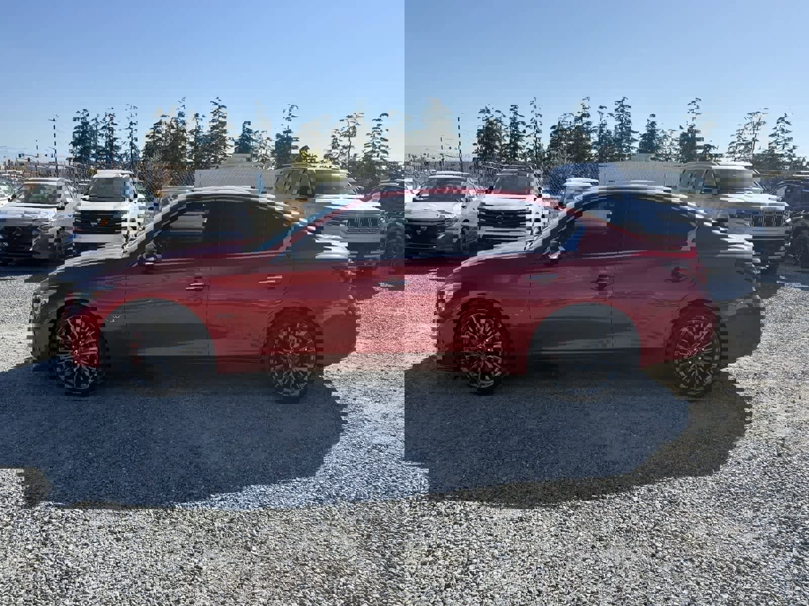 Used 2020 INFINITI Q50 Red Sport 400 w/ Proactive Package image 6