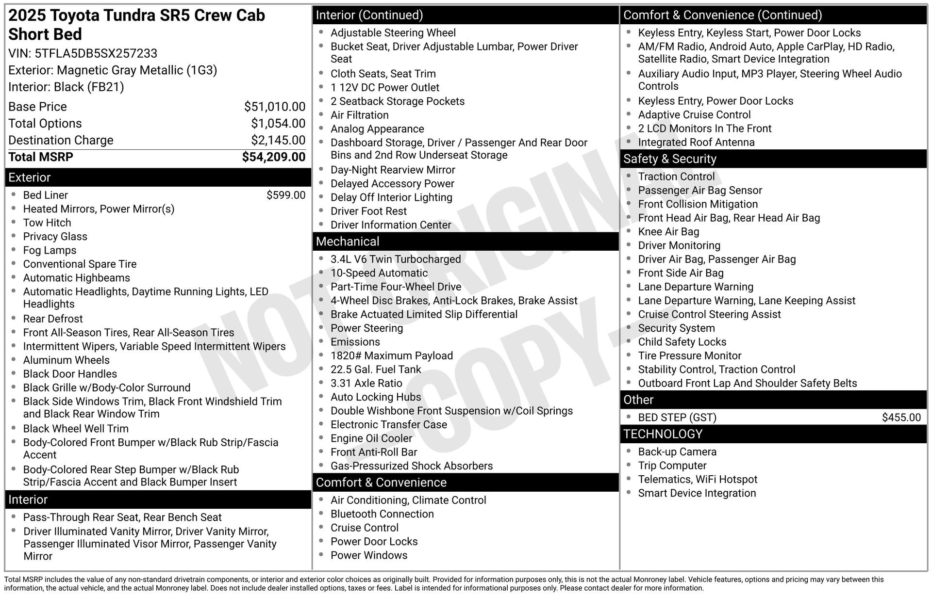 Used 2025 Toyota Tundra SR5 image 25