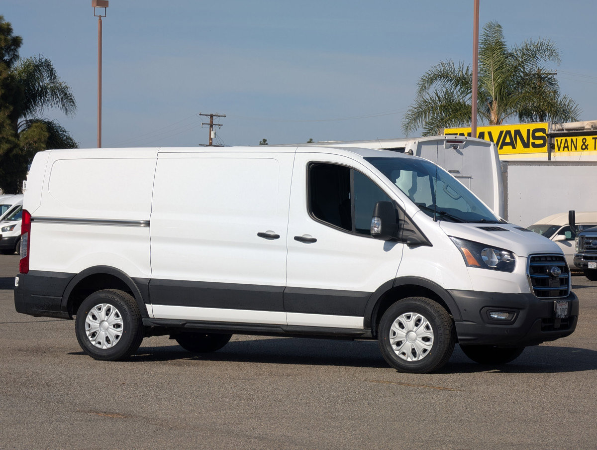 Used 2022 Ford E-Transit Low Roof Cargo Van ELECTRIC w/ Load Area Protection Package image 1