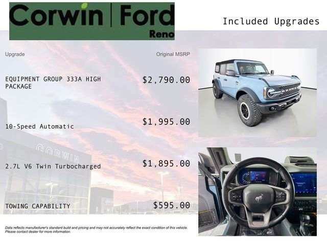 Certified 2023 Ford Bronco Badlands image 3