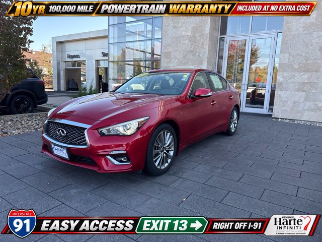 Used 2022 INFINITI Q50 Luxe w/ Cargo Package AWD/4WD image 4
