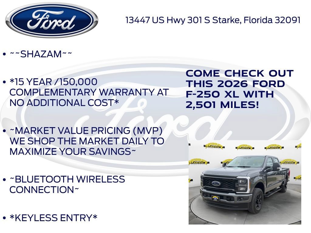 New 2026 Ford F250 XL w/ STX Appearance Package image 5
