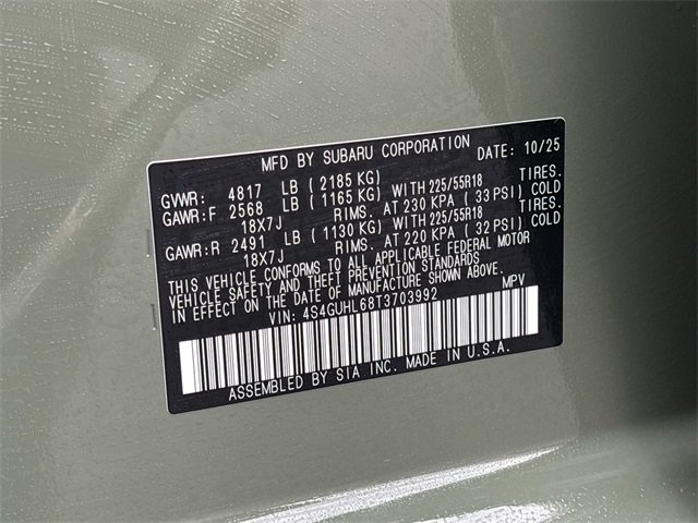 New 2026 Subaru Crosstrek 2.5i Limited image 30