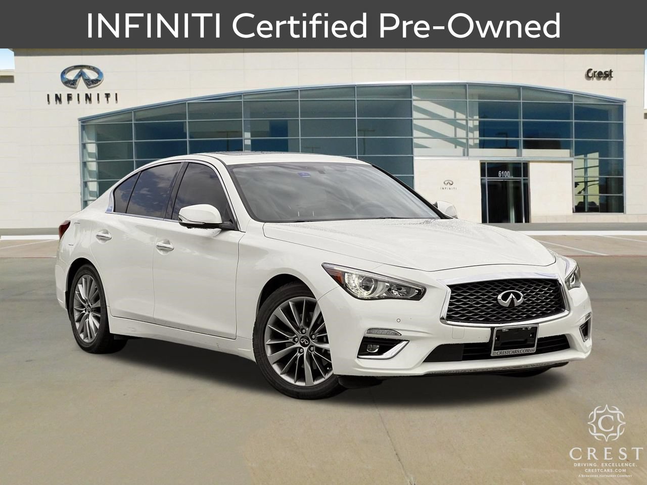 Certified 2023 INFINITI Q50 Luxe w/ Cargo Package RWD 360° Tour