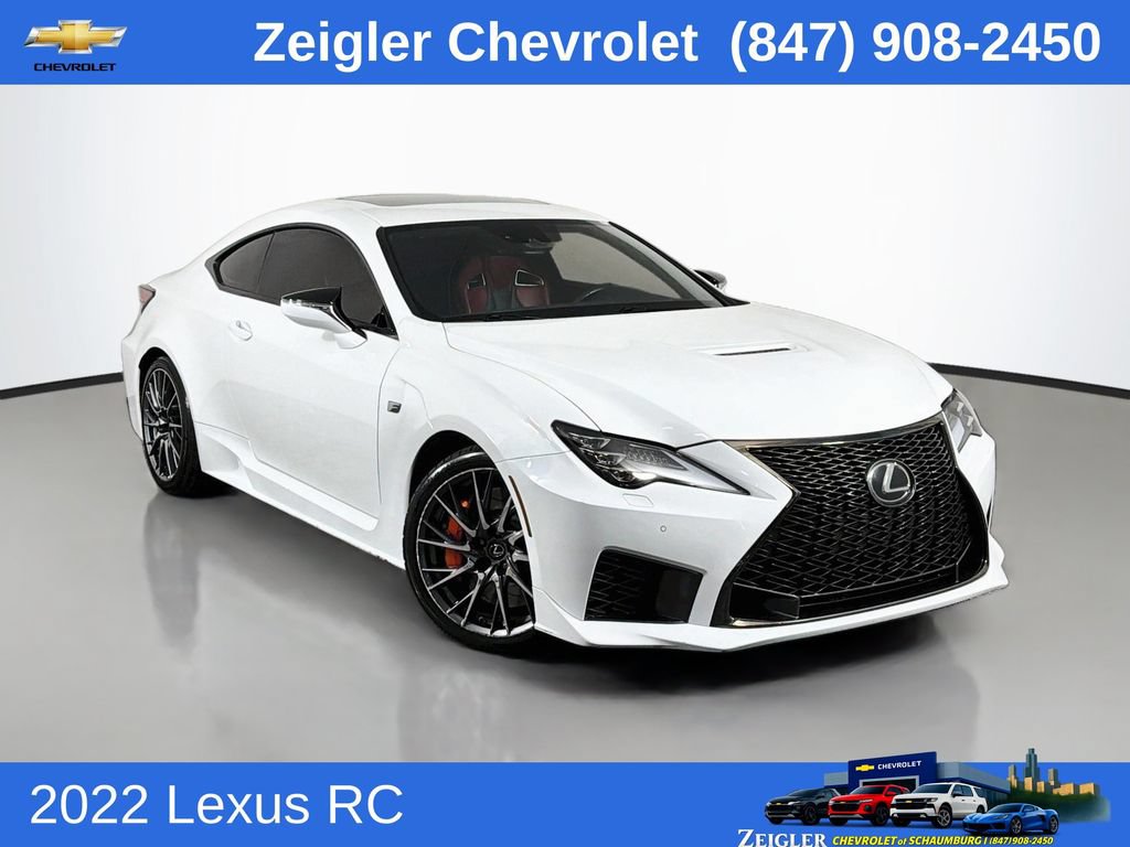 Used 2022 Lexus RC F w/ Premium Package RWD image 1