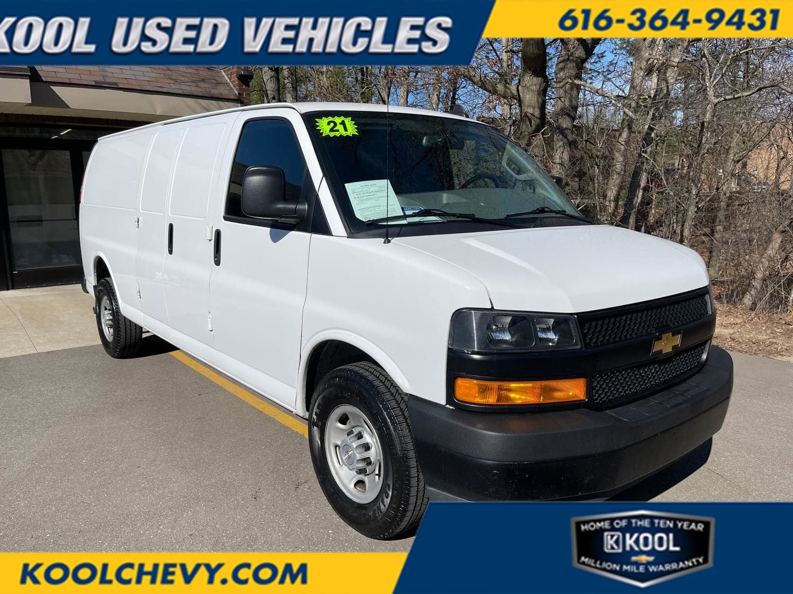 Used 2021 Chevrolet Express 2500 Extended w/ Driver Convenience Package