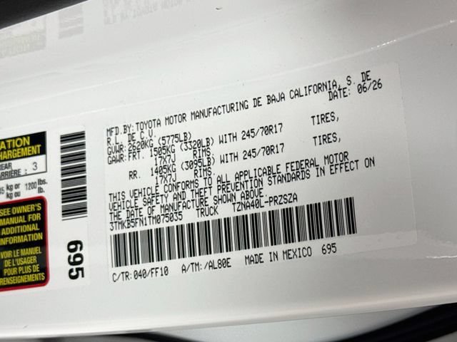 Certified 2026 Toyota Tacoma SR5 RWD image 31