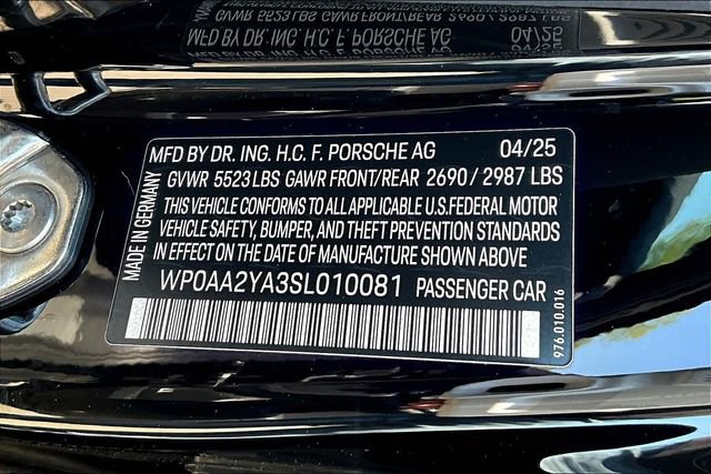 Used 2025 Porsche Panamera 4 AWD/4WD image 19