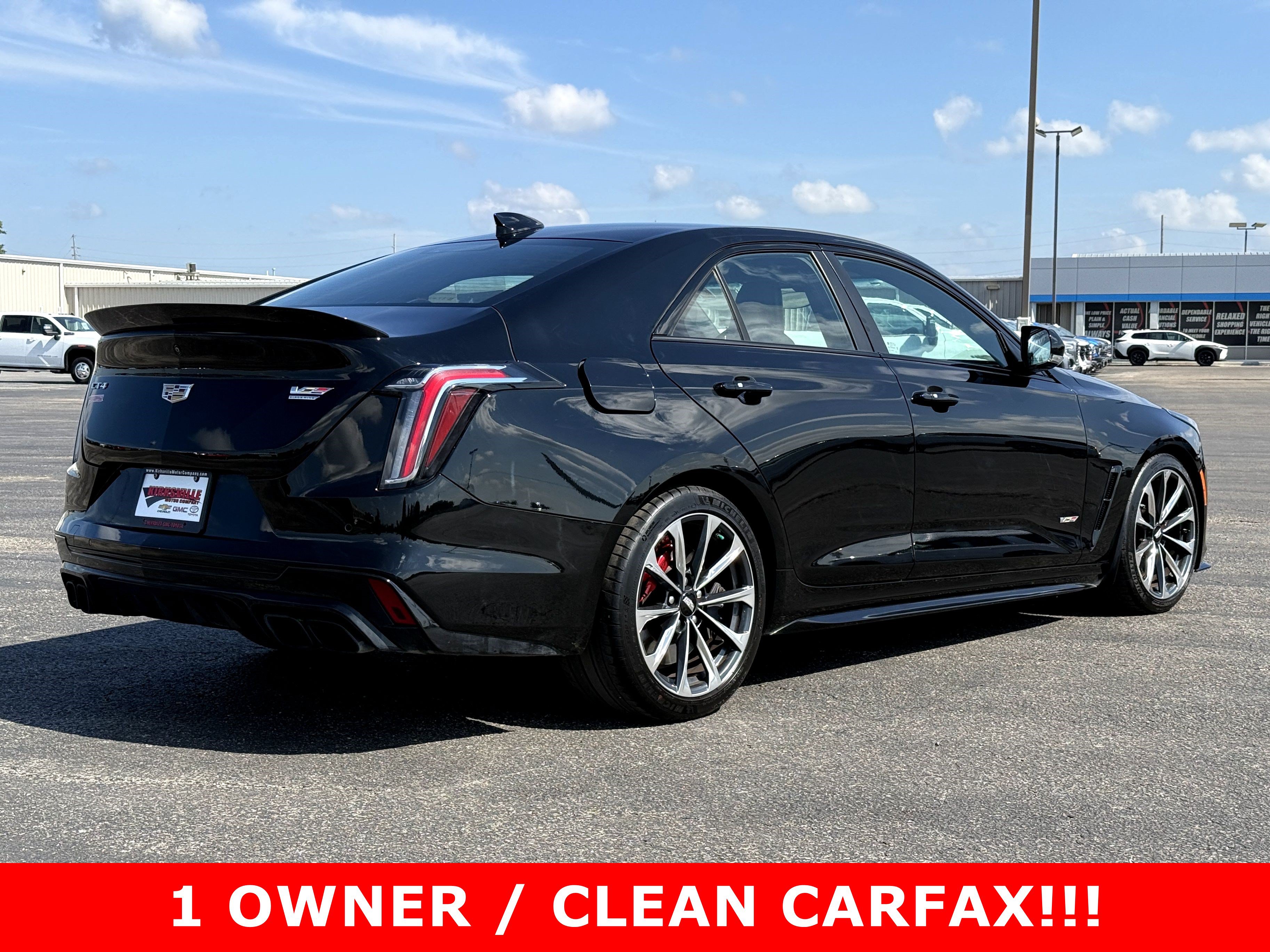 Certified 2023 Cadillac CT4 V Blackwing w/ Driver Assist Package RWD image 4
