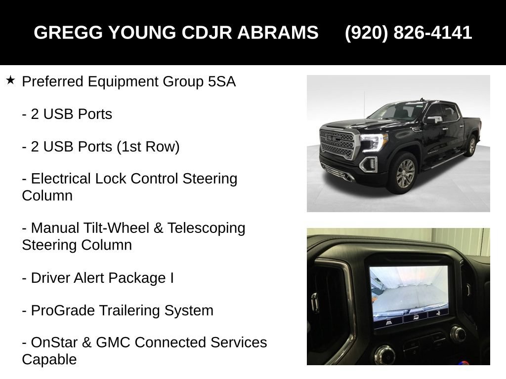 Used 2021 GMC Sierra 1500 Denali w/ Driver Alert Package II AWD/4WD image 31