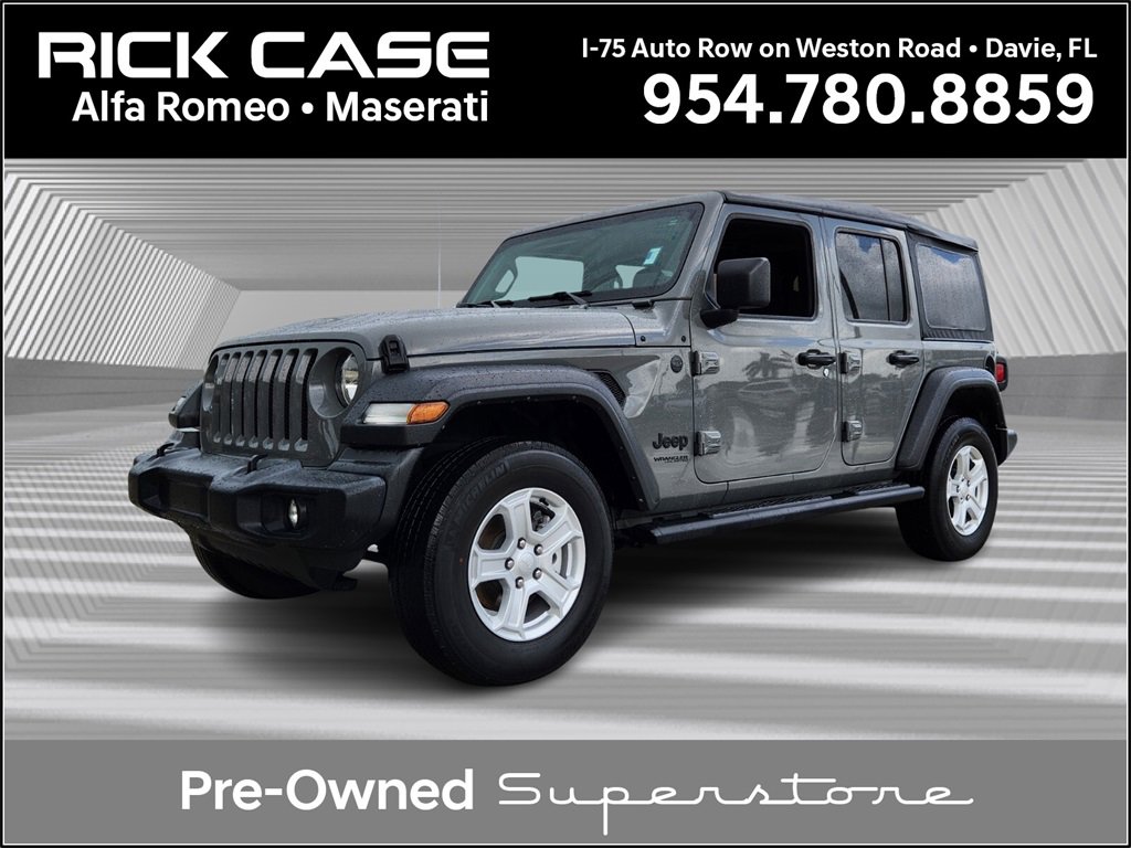 Used 2022 Jeep Wrangler Unlimited Sport