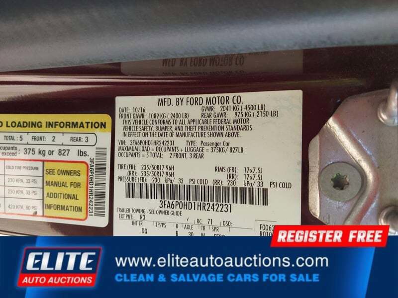 Used 2017 Ford Fusion SE w/ Fusion SE Technology Package image 18