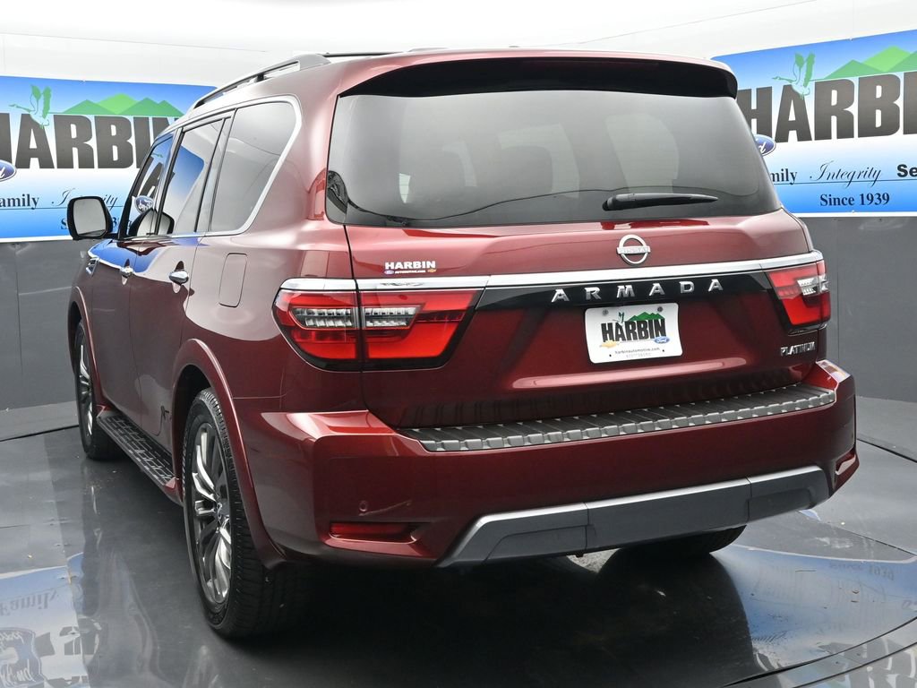 Used 2024 Nissan Armada Platinum w/ Captain's Chairs Package image 4