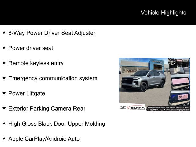 Used 2024 Chevrolet Traverse LT w/ Midnight/Sport Edition image 5