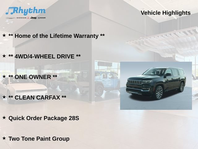 Used 2023 Jeep Grand Wagoneer Series II AWD/4WD image 5