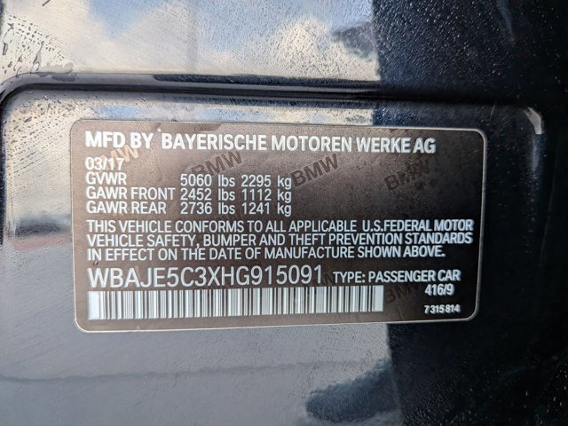 Used 2017 BMW 540i image 15