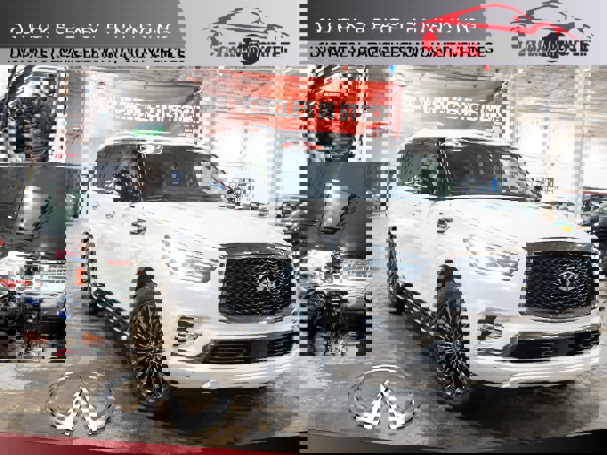 Used 2021 INFINITI QX80 Premium Select w/ All-Season Package