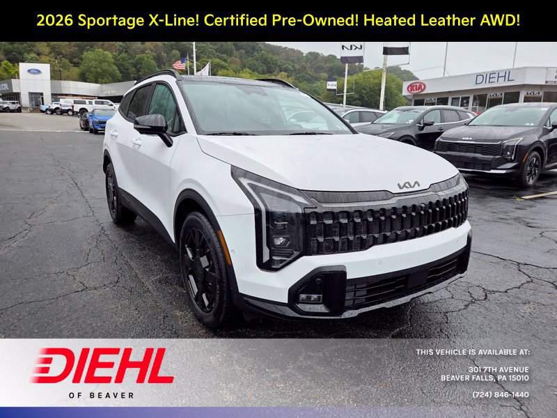 Certified 2026 Kia Sportage X-Line w/ X-Line Technology Package AWD/4WD image 1