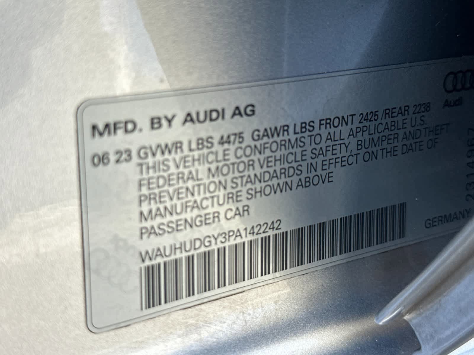 Used 2023 Audi A3 2.0T Premium Plus w/ Premium Plus Package AWD/4WD image 27