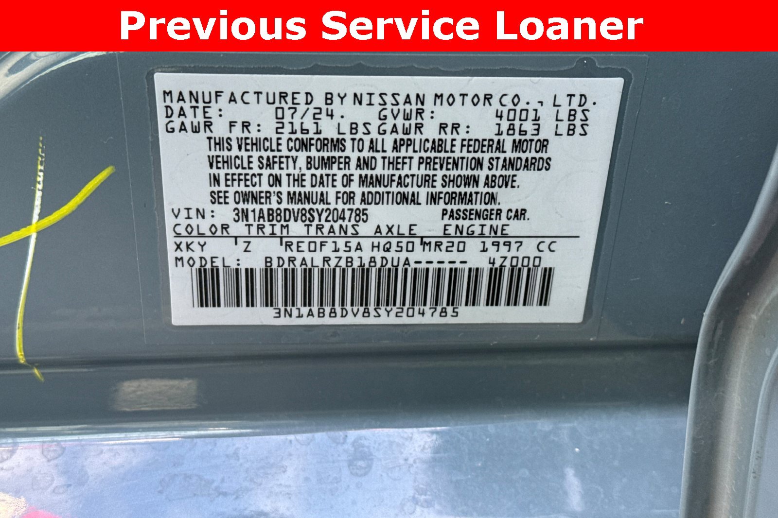 Certified 2025 Nissan Sentra SR image 34