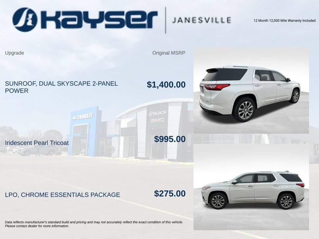 Certified 2021 Chevrolet Traverse Premier AWD/4WD image 2