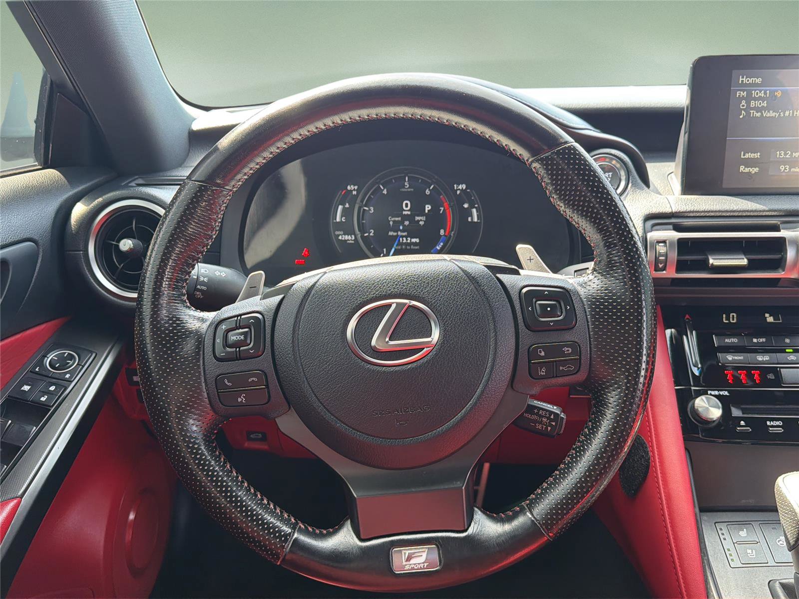Used 2021 Lexus IS 350 F Sport w/ Accessory Package 2 AWD/4WD image 11