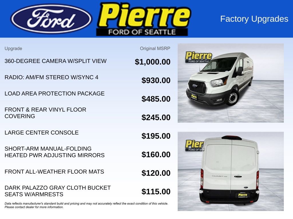 New 2025 Ford Transit 250 148 Medium Roof w/ Load Area Protection Package image 13