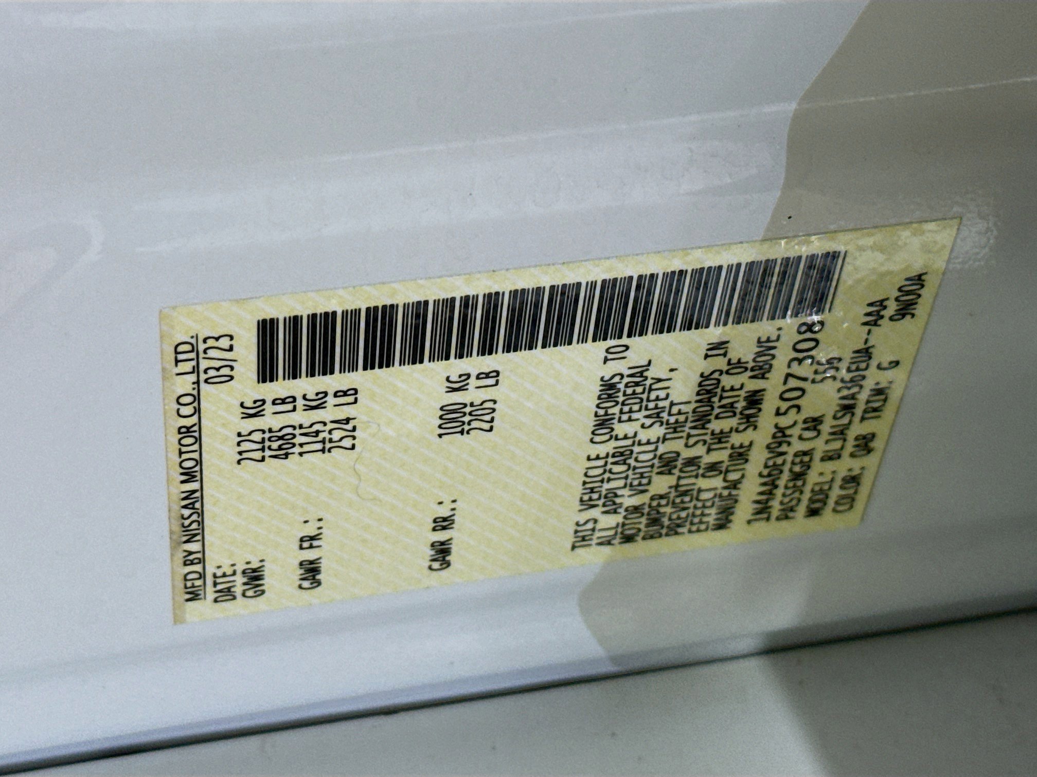 Used 2023 Nissan Maxima SR w/ Sport Mat Group image 39