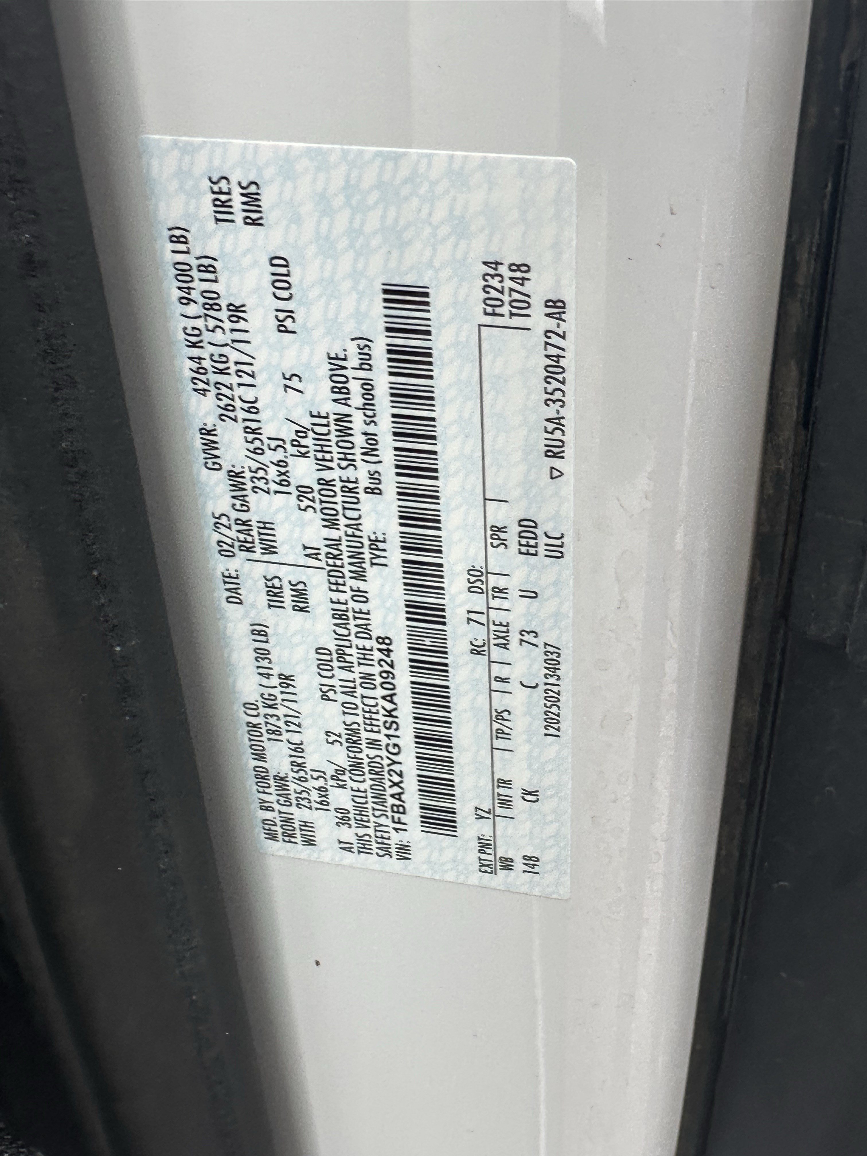Used 2025 Ford Transit 350 XLT RWD image 30