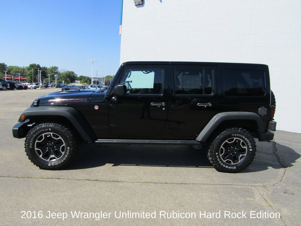 Used 2016 Jeep Wrangler Unlimited Rubicon AWD/4WD image 2