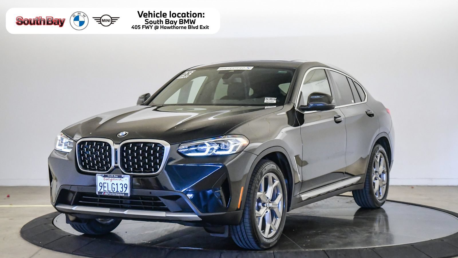 Certified 2023 BMW X4 xDrive30i w/ Convenience Package