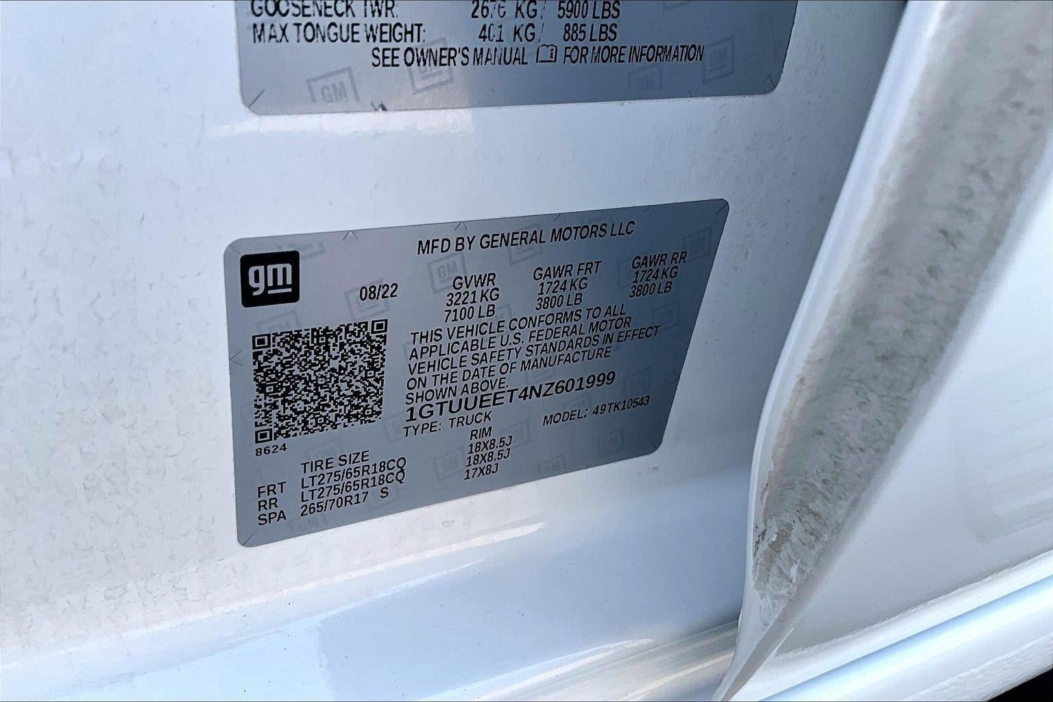 Used 2022 GMC Sierra 1500 AT4 w/ AT4 Preferred Package AWD/4WD image 26