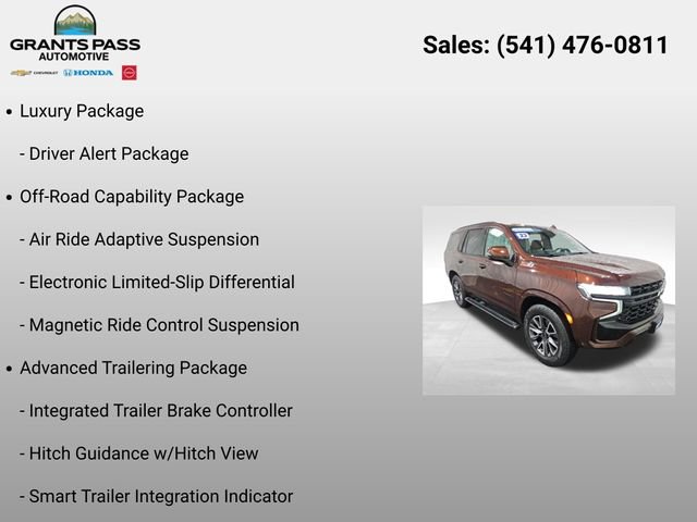 Certified 2023 Chevrolet Tahoe Z71 w/ Z71 Off-Road Package AWD/4WD image 19