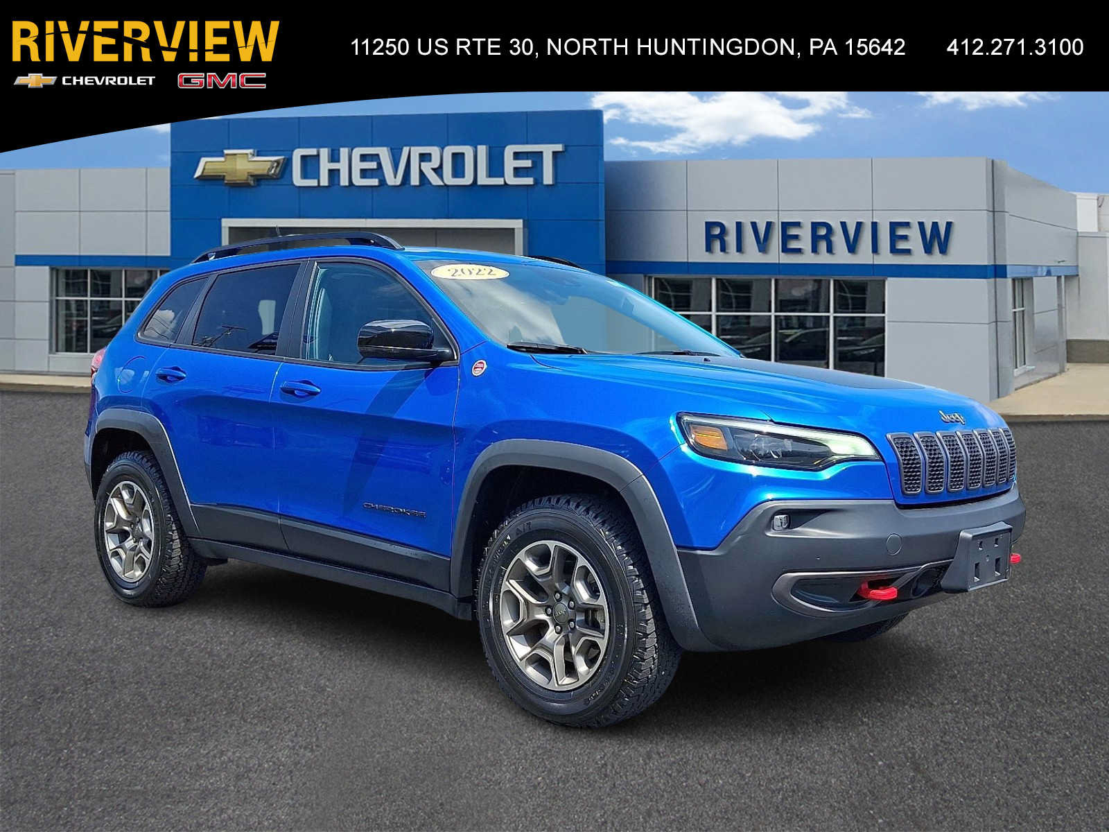 Used 2022 Jeep Cherokee Trailhawk
